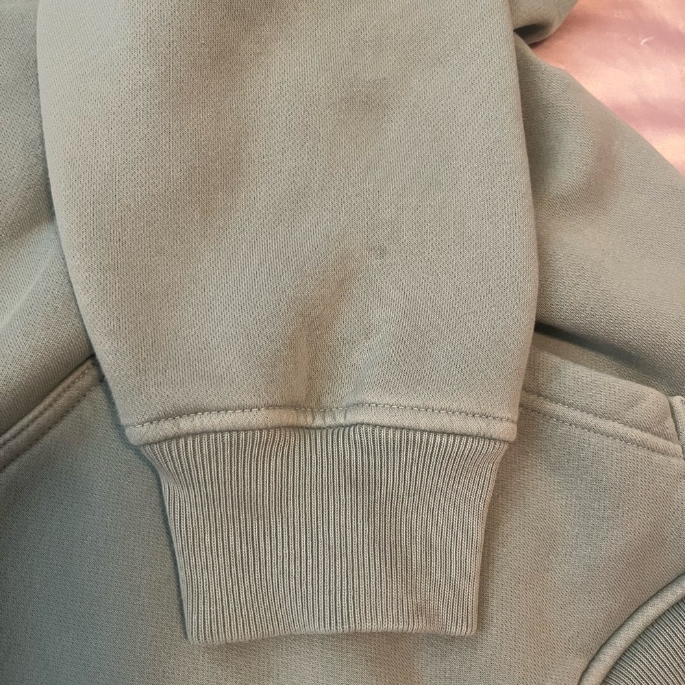 Abercrombie & Fitch Essential Popover Hoodie Green - Picture 8 of 8